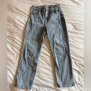 Abercrombie & Fitch Ankle Straight Jeans